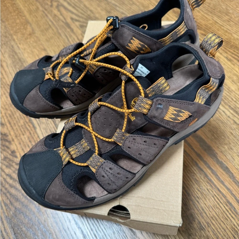 Timberland Men's Brown Sport Sandals Belknap US 11 New in Box